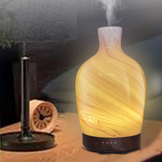 120 Ml3D Art Glass Aroma Diffuser Ultrasonic Humidifier